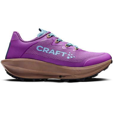 CRAFT CTM ULTRA CARBON Women's Trail Shoes Purple/Brown 0